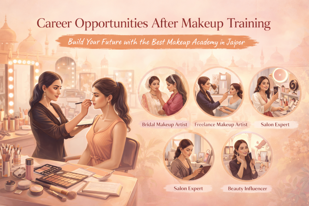 career opportunities after makeup training in jaipur academy