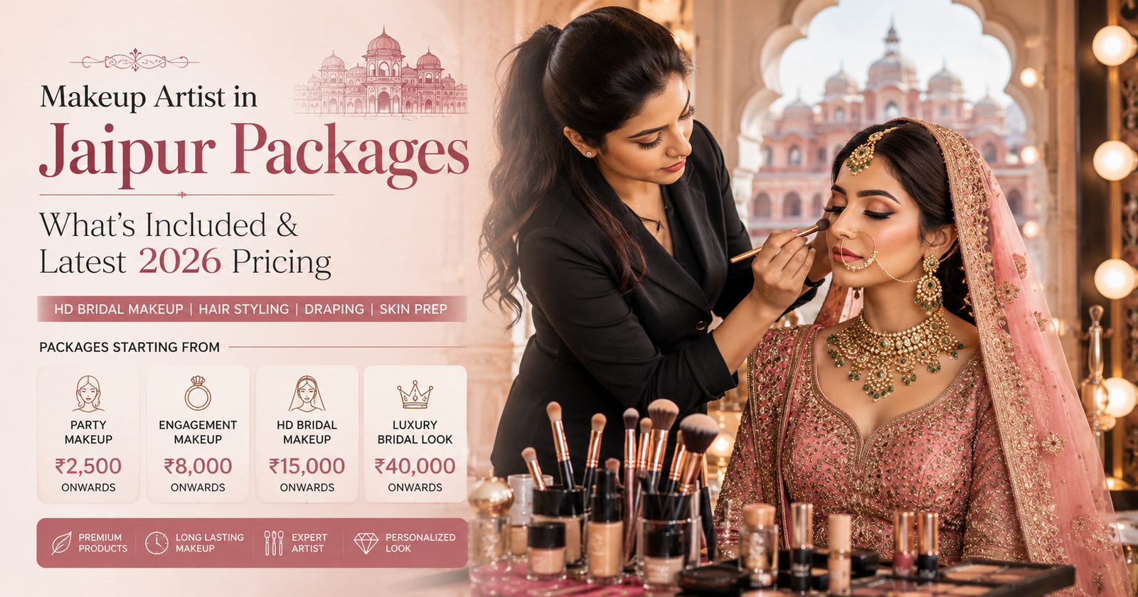 Makeup Artist in Jaipur – Your Perfect Beauty Partner for Every Occasion